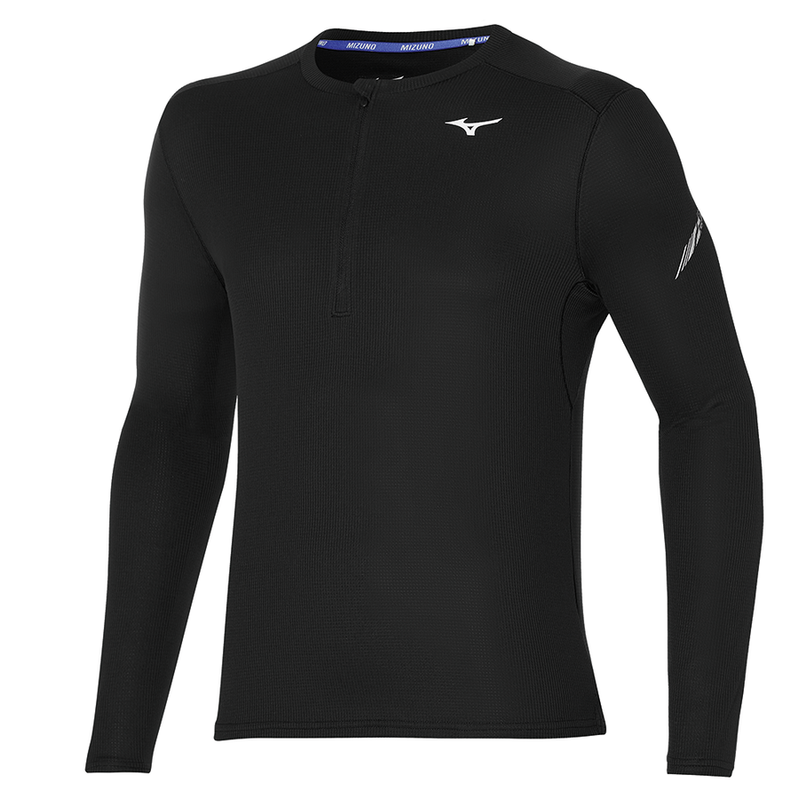 Mizuno DRYAEROFLOW LS HZ Black